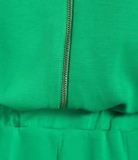 Copper Key Quarter Zip Romper