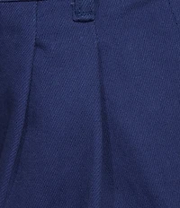 Copper Key Roll Cuff Hem Trouser Shorts