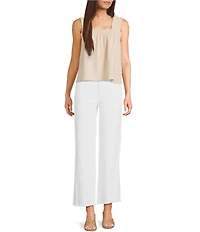 Copper Key Coordinating Ruffle Strap Tank Top