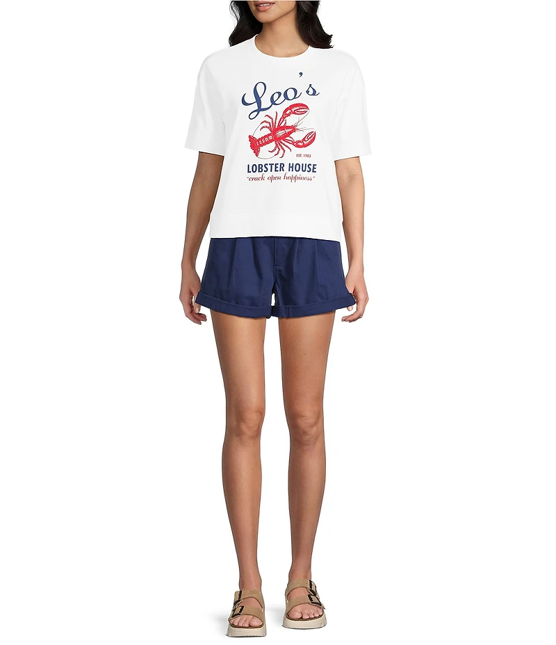 Copper Key Short Sleeve Graphic Top