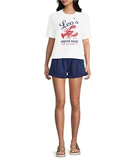 Copper Key Short Sleeve Graphic Top