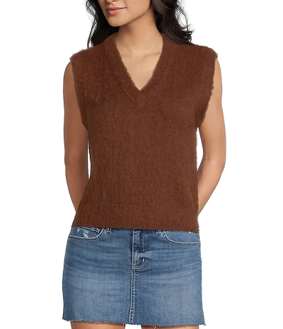 Copper Key Shrunken Sweater Vest
