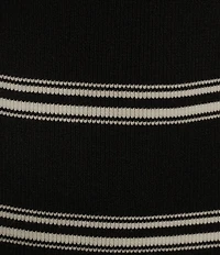 Copper Key Sleeveless Stripe Twist Knit Dress