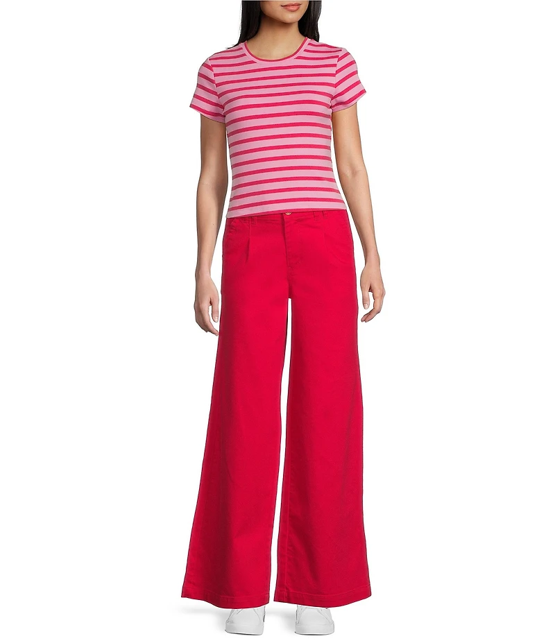 Copper Key Full Length Pleated Trousers