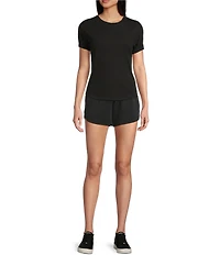 Copper Key Solid Knit Short Sleeve T-Shirt