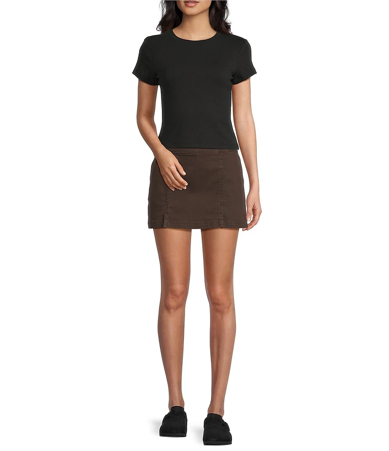 Copper Key Solid Short Sleeve Baby Tee