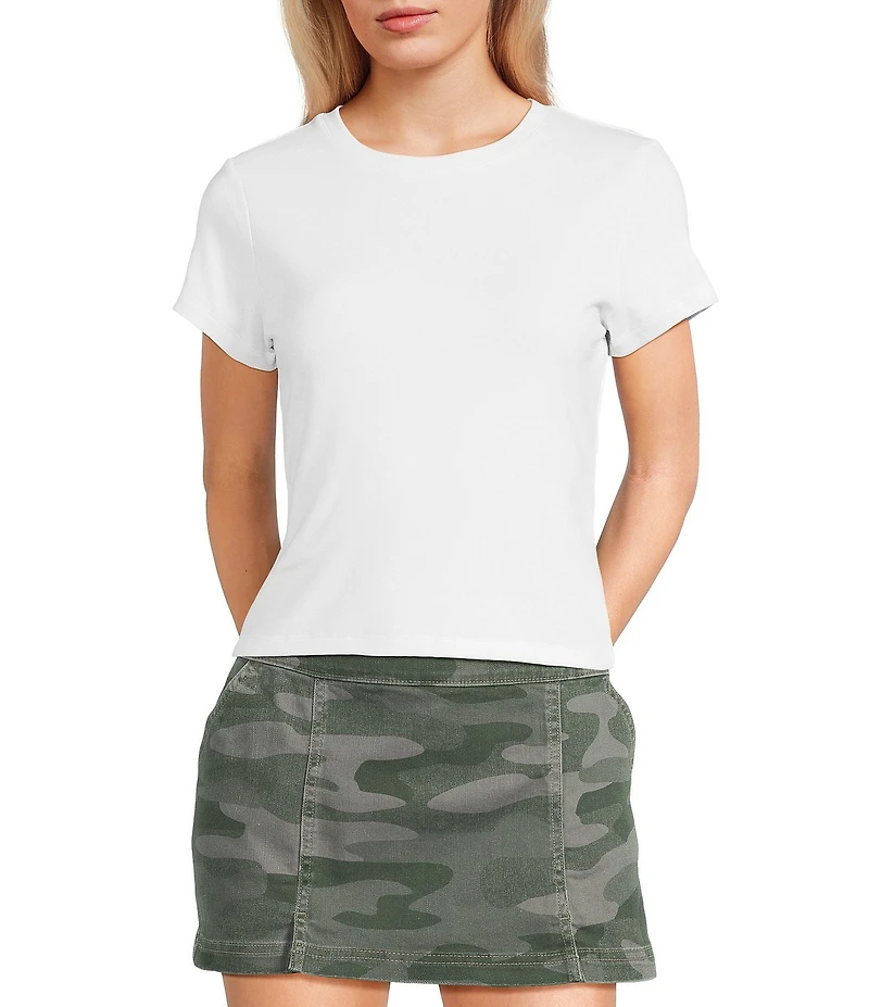 Copper Key Solid Short Sleeve Baby Tee