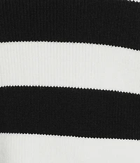 Copper Key Stripe Collared Sweater