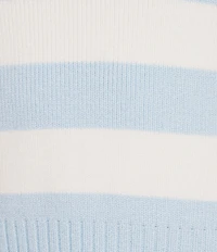 Copper Key Stripe Collared Sweater