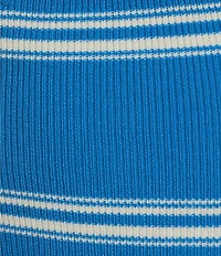 Copper Key Stripe Twist Knit Tank Top