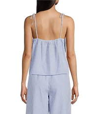 Copper Key Striped Chelsea Coordinating Top