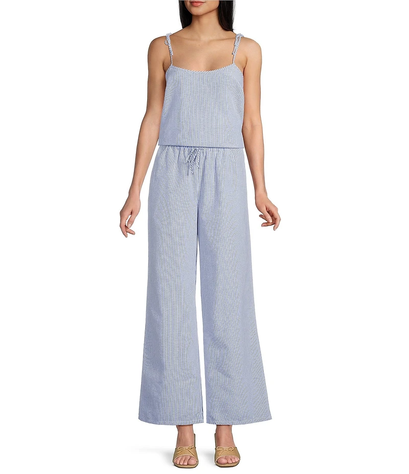 Copper Key Striped Coordinating Chelsea Pant