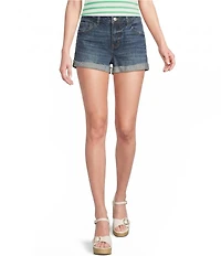 Copper Key Taylor Cuffed Denim Shorts