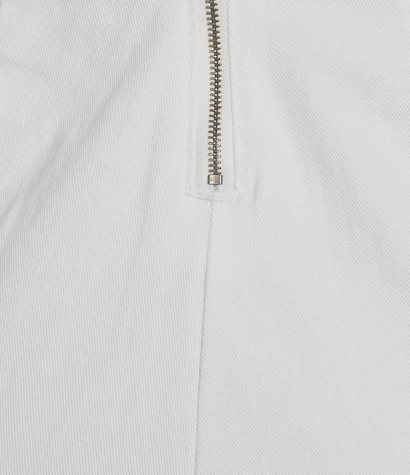 Copper Key Tie Front Wide Leg Denim Jumpsuit