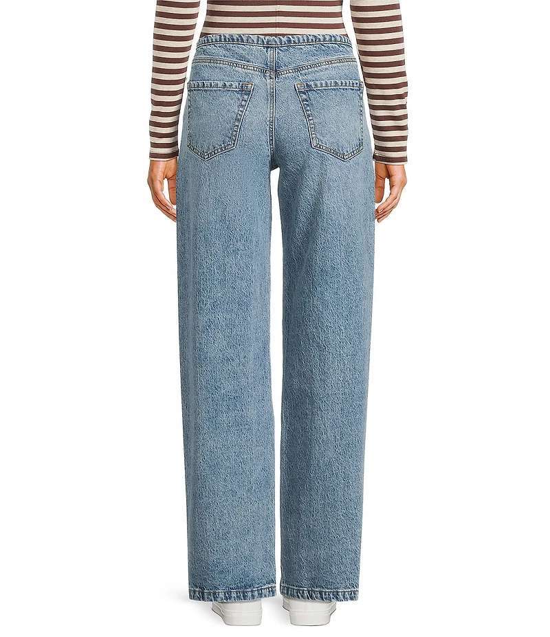 Copper Key Tie Waist Denim Pants