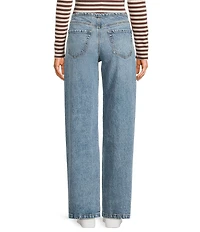 Copper Key Tie Waist Denim Pants