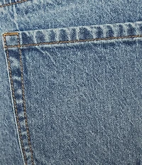 Copper Key Tie Waist Denim Pants