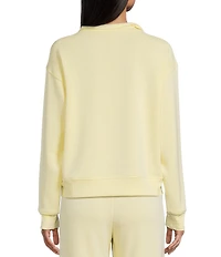 Copper Key Knit Quarter Zip Coordinating Pullover