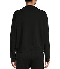 Copper Key Knit Quarter Zip Coordinating Pullover