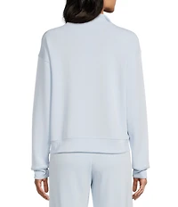 Copper Key Knit Quarter Zip Coordinating Pullover