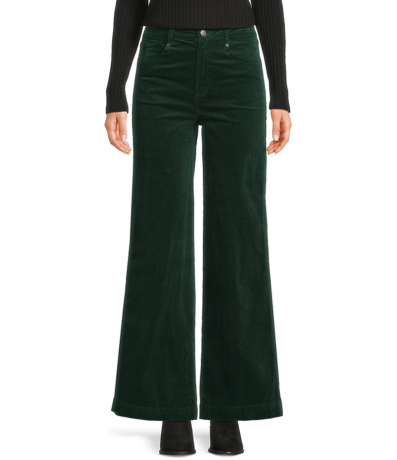 Copper Key Velveteen Wide Leg Pants