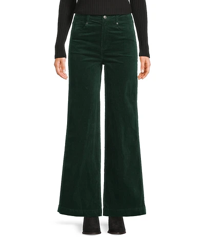 Copper Key Velveteen Wide Leg Pants