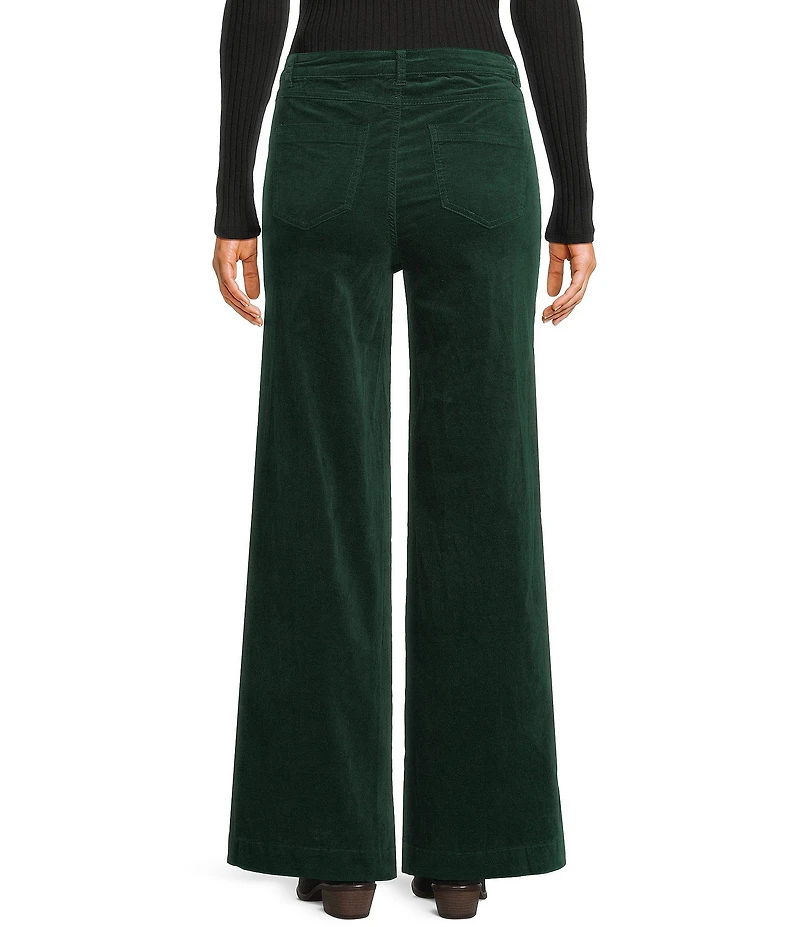 Copper Key Velveteen Wide Leg Pants