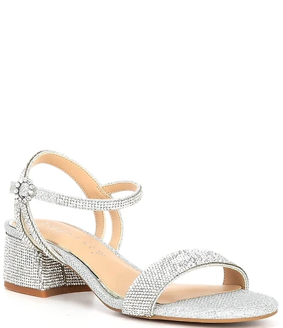 Copper Key Waltz Glitter Rhinestone Dress Sandals