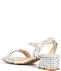 Copper Key Waltz Glitter Rhinestone Dress Sandals