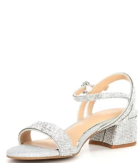 Copper Key Waltz Glitter Rhinestone Dress Sandals