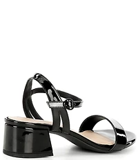 Copper Key Waltz Patent Ankle Strap Sandals