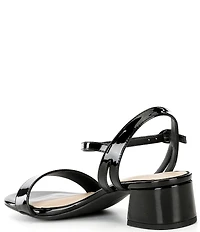 Copper Key Waltz Patent Ankle Strap Sandals