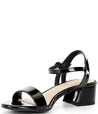 Copper Key Waltz Patent Ankle Strap Sandals