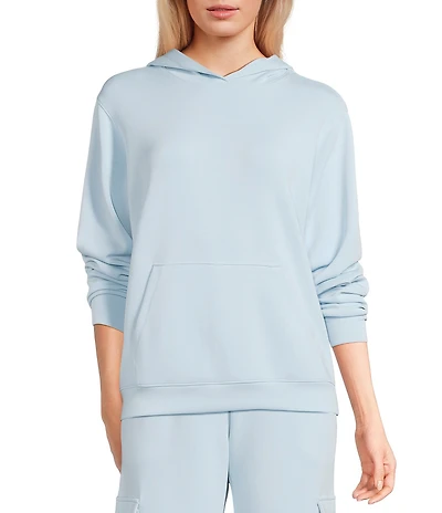 Copper Key Washed Scuba Knit Coordinating Hoodie