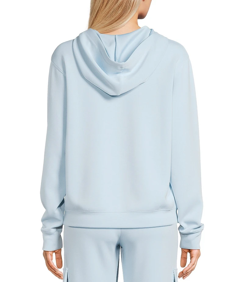 Copper Key Washed Scuba Knit Coordinating Hoodie