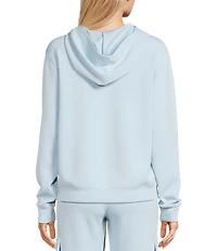 Copper Key Washed Scuba Knit Coordinating Hoodie