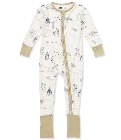 Copper Pearl Baby Boy Tatooine Convertible Zip-up Footie
