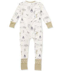 Copper Pearl Baby Boy Tatooine Convertible Zip-up Footie