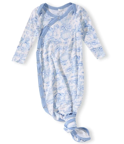Copper Pearl Baby Girls Vintage Carnival Bamboo Knotted Gown