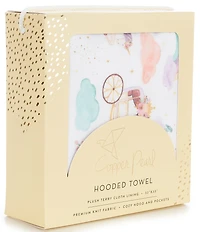 Copper Pearl x Disney Baby Girls Enchanted Friends Hooded Towel