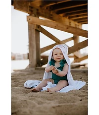 Copper Pearl x Disney Baby Girls Enchanted Friends Hooded Towel