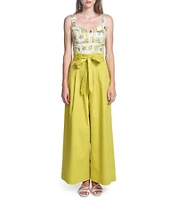 COREY LYNN CALTER Tony Paperbag Waist Wide Leg Pants