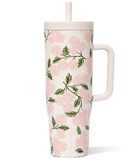 Corkcicle Pink Hydrangea Cruiser Stainless Steel Triple-Insulated, 40oz
