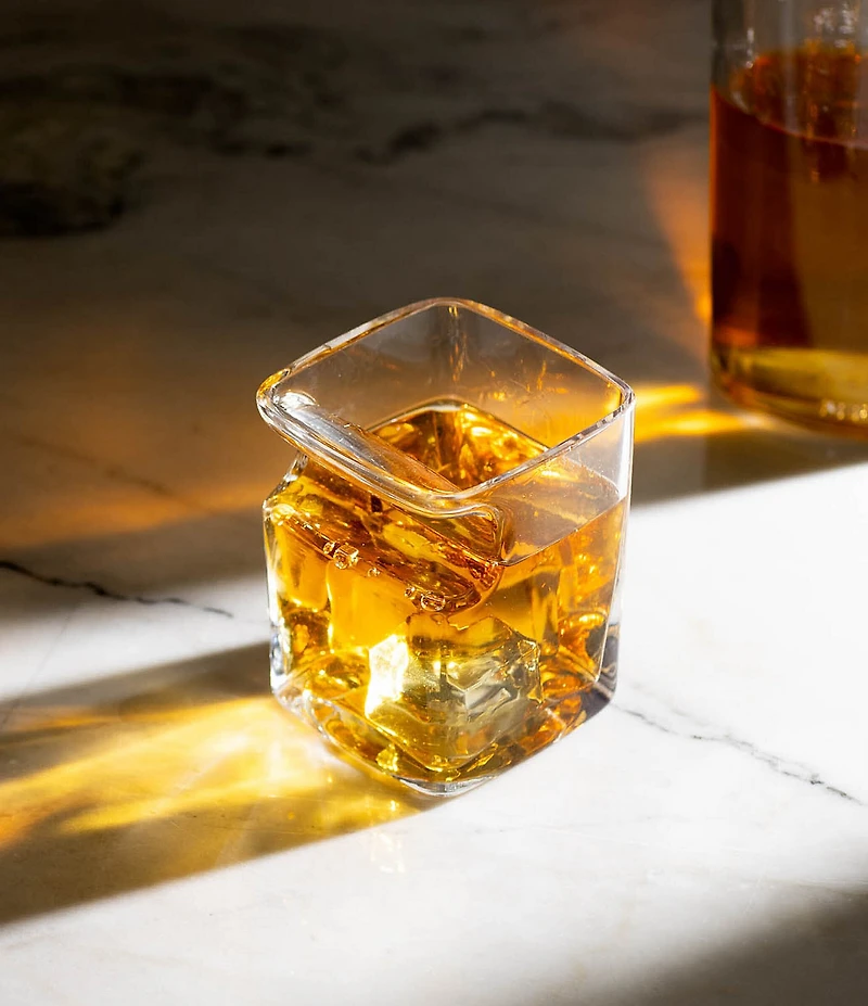 Corkcicle Whiskey Glass with Cigar Holder
