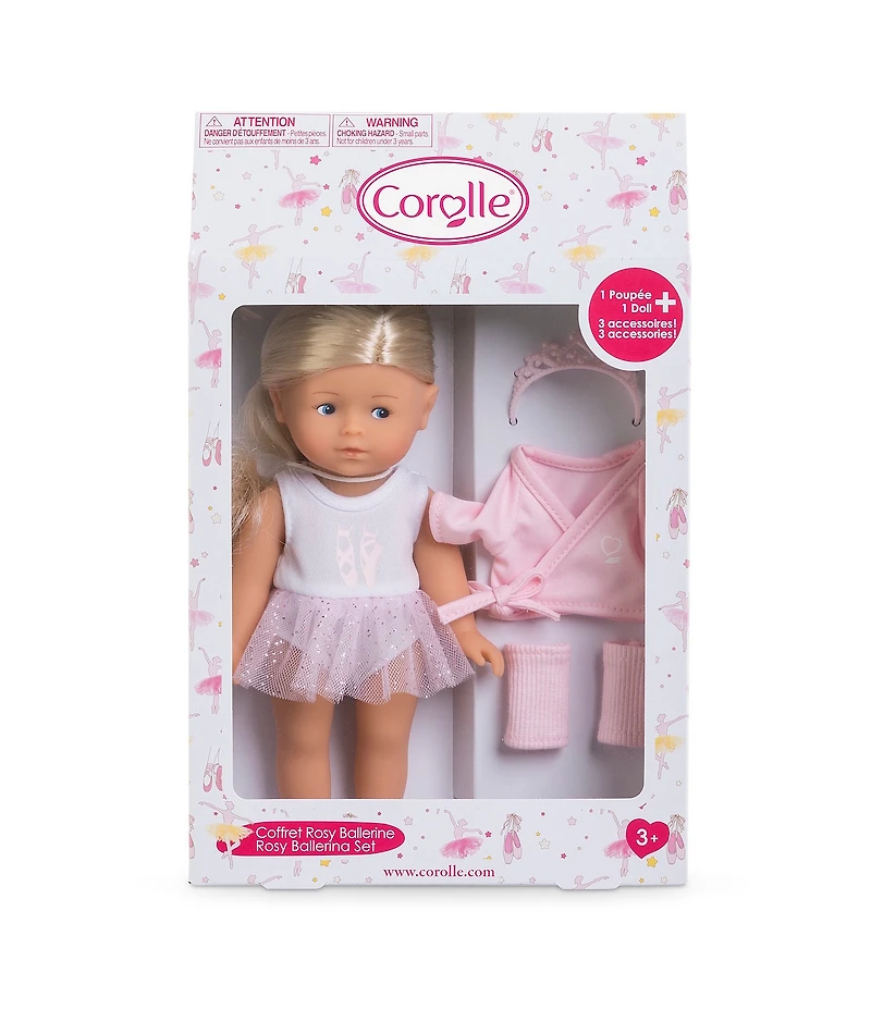 Corolle Dolls 8 Mini Rosy Ballerina Set