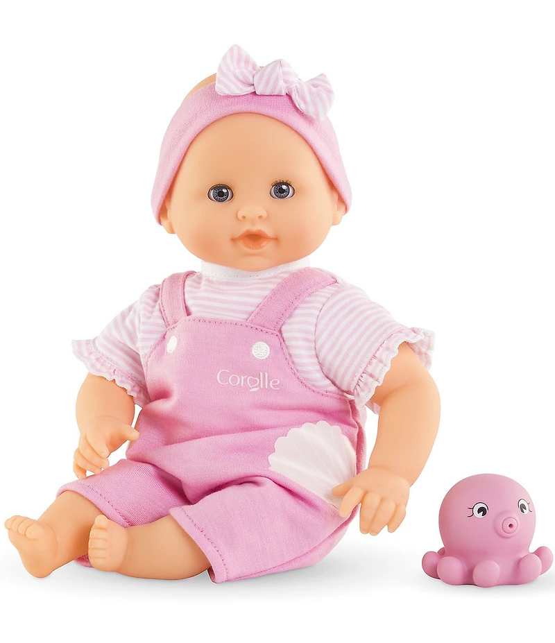 Corolle Dolls Bebe Bath Oceane 12#double; Soft Body Baby Doll