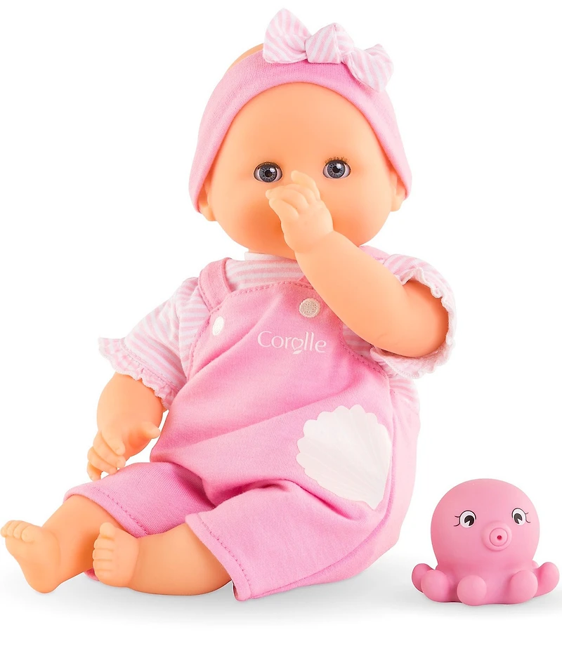 Corolle Dolls Bebe Bath Oceane 12#double; Soft Body Baby Doll