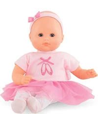 Corolle Dolls Bebe Calin Maeva Ballerina 12#double; Soft Body Baby Doll