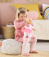 Corolle Dolls Bebe Calin Maeva Ballerina 12#double; Soft Body Baby Doll