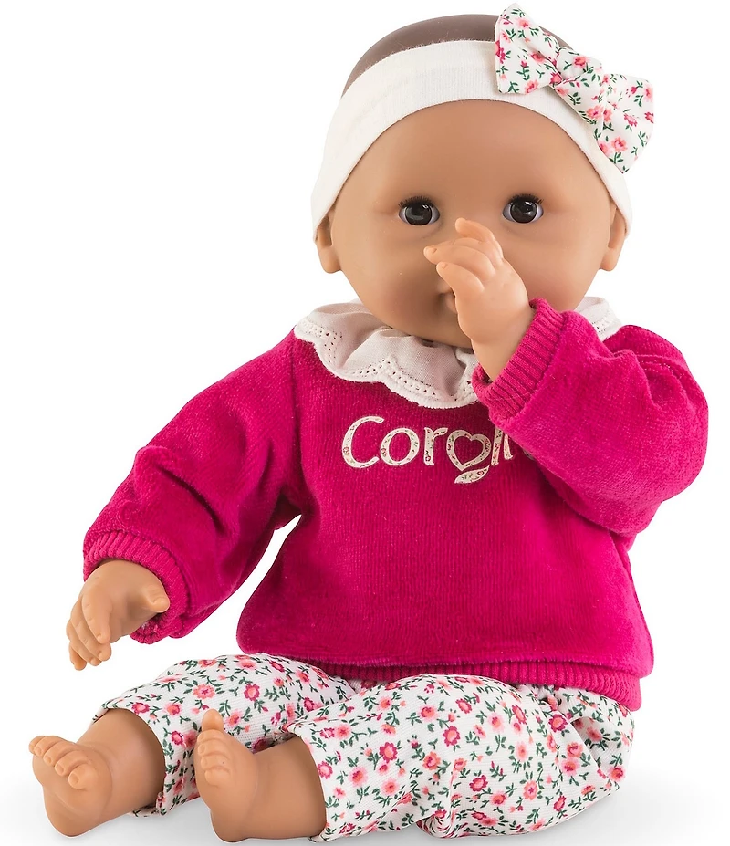 Corolle Dolls Bebe Calin Maria Grenadine 12#double; Soft Body Baby Doll